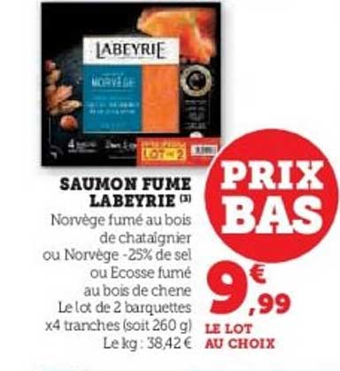 SAUMON FUME LABEYRIE