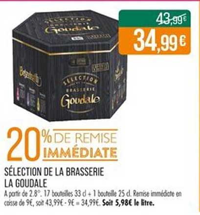 SELECTION DE LA BRASSERIE LA GOUDALE