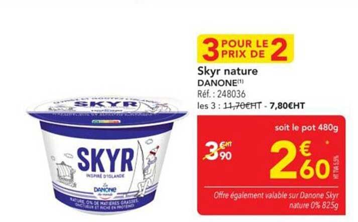 Skyr nature DANONE