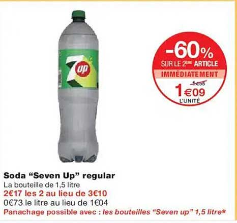 Soda "Seven Up" regular