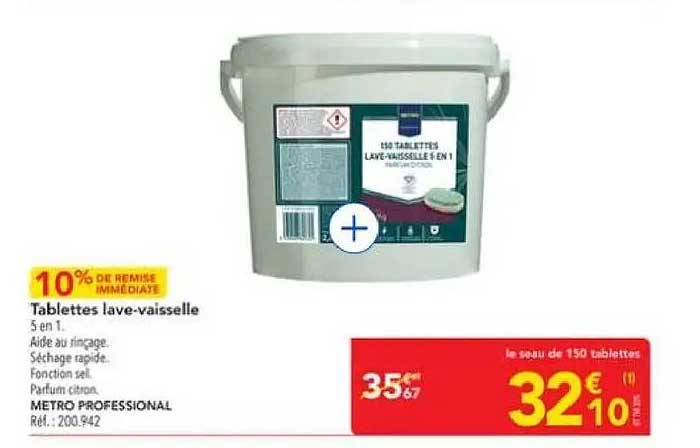 Tablettes lave-vaisselle 5 en 1