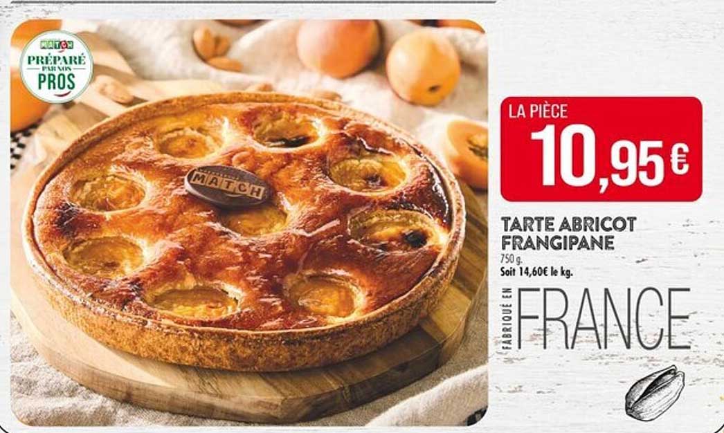 TARTE ABRICOT FRANGIPANE