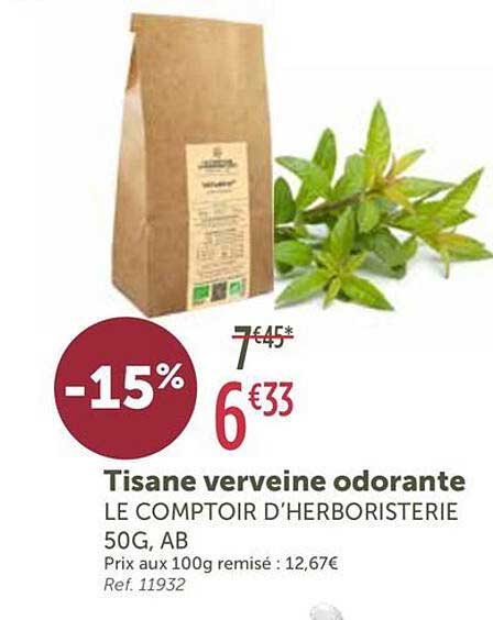 Tisane verveine odorante