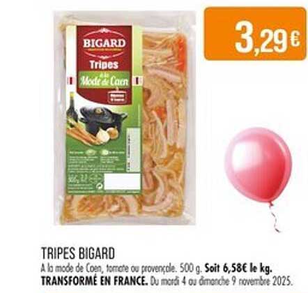 TRIPES BIGARD