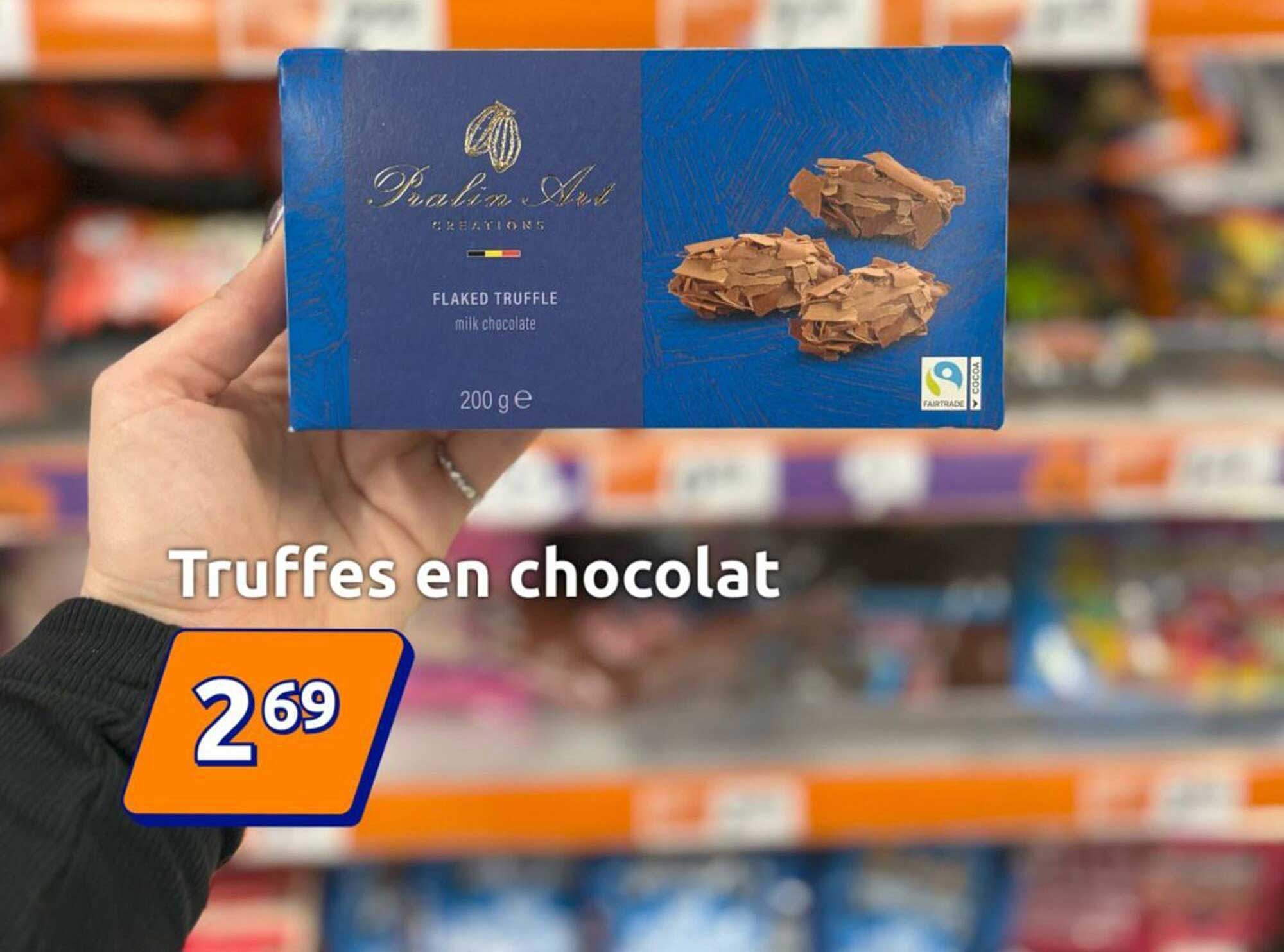 Truffes en chocolat