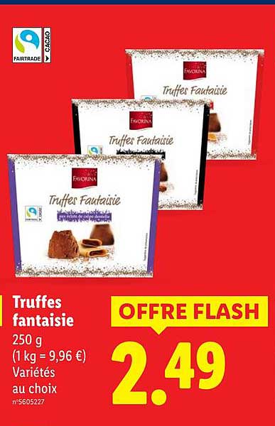 Truffes fantaisie