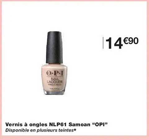 Vernis à ongles NLP61 Samoan "OPI"
