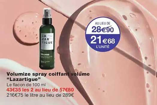 Volumize spray coiffant volume "Lazartigue"