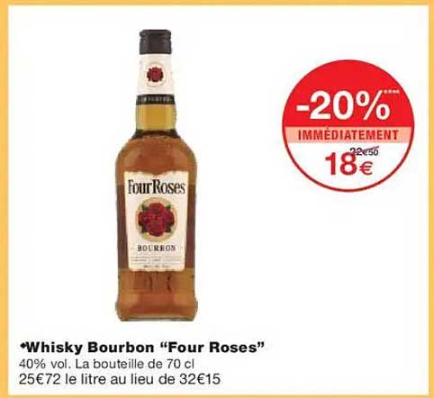 Whisky Bourbon “Four Roses”