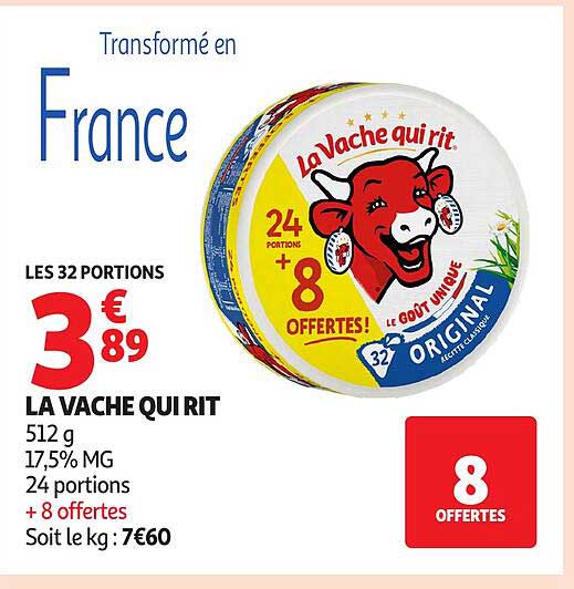 LA VACHE QUI RIT - 32 PORTIONS