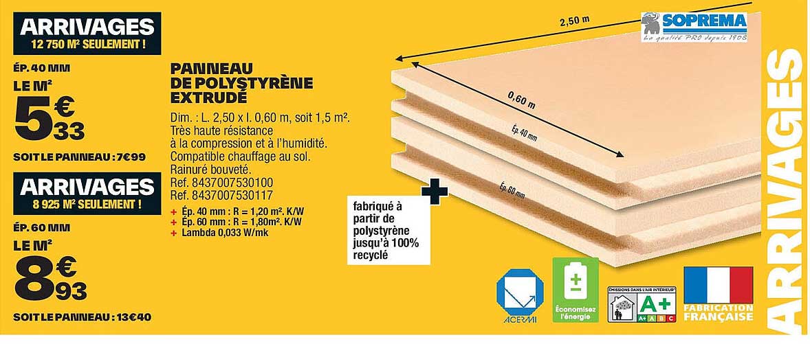 Polystyrne Extrud Brico Depotnull