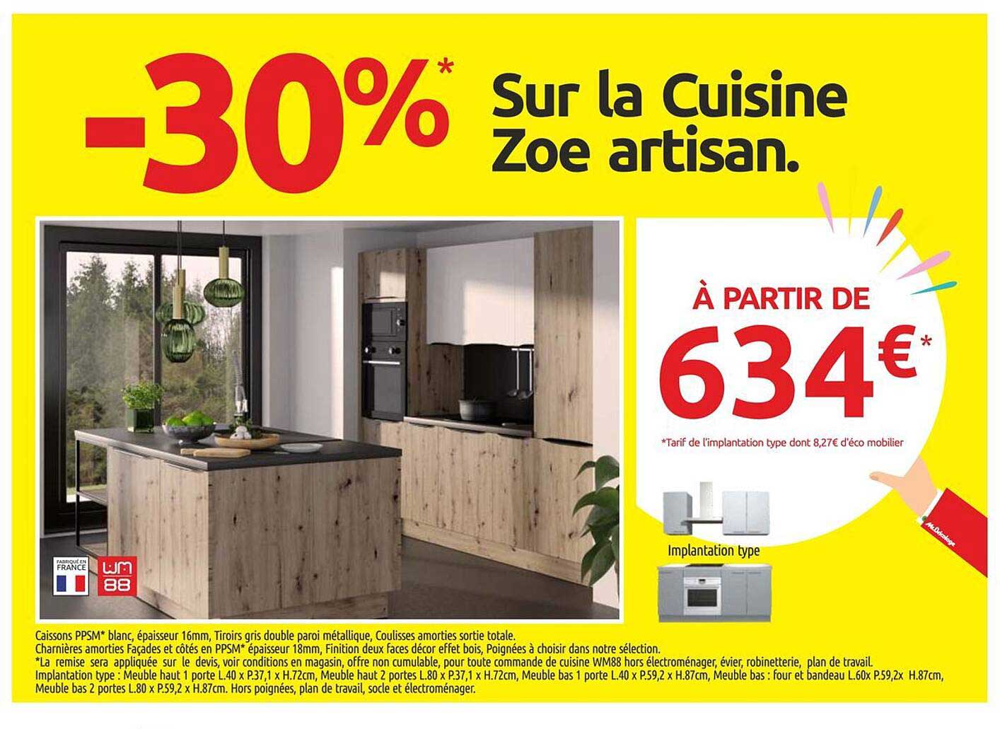 -30% Sur la Cuisine Zoe artisan.