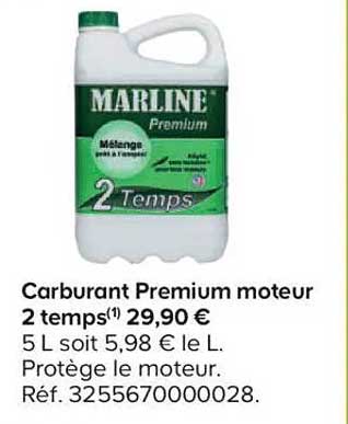 Carburant Premium moteur 2 temps