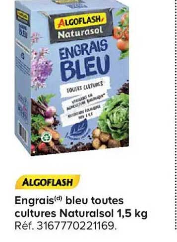 Engrais bleu toutes cultures Naturasol