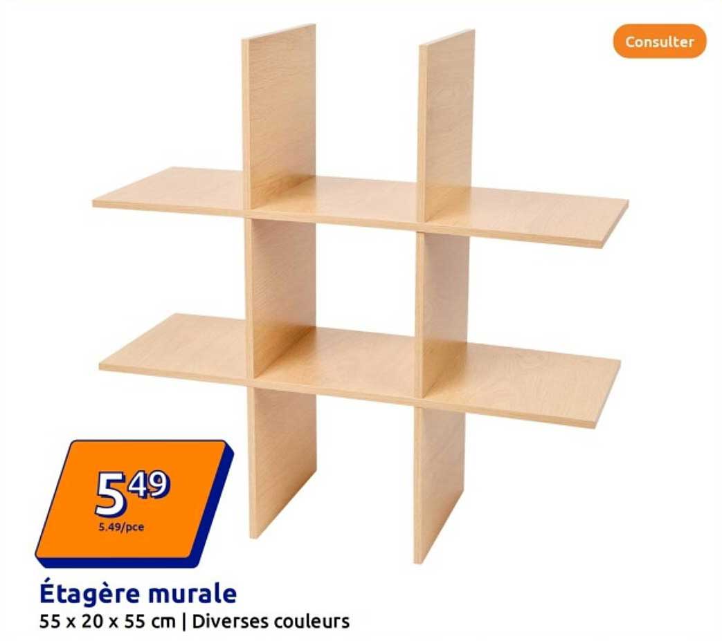 Promo Étagère Murale chez Action