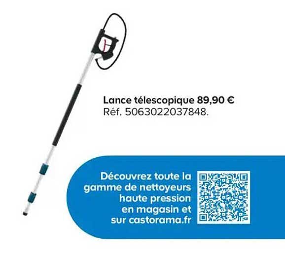 Lance télescopique 89,90 €