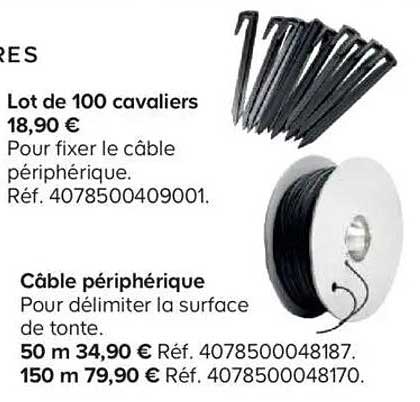 Lot de 100 cavaliers
