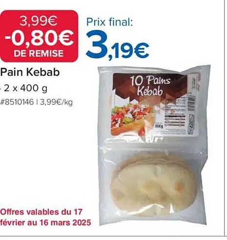 Pain Kebab