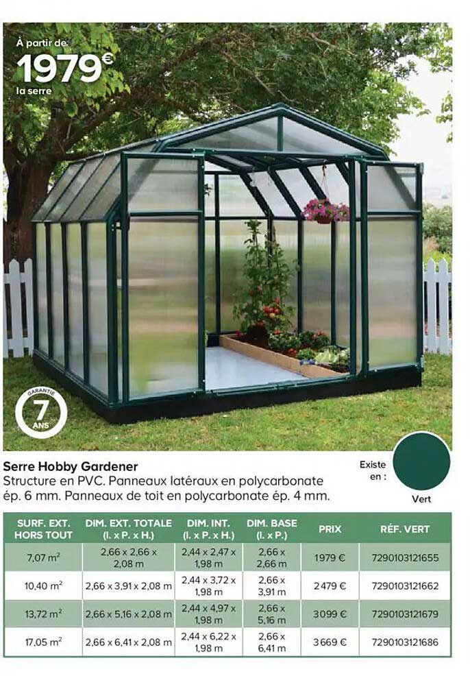Serre Hobby Gardener