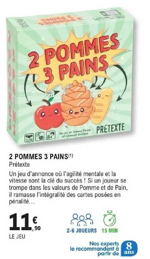 2 POMMES 3 PAINS