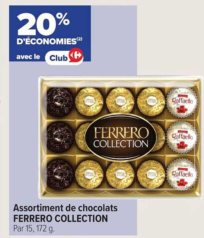 Assortiment de chocolats FERRERO COLLECTION