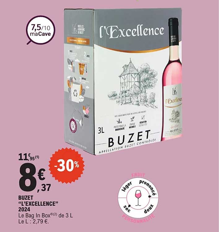 BUZET "L'EXCELLENCE" 2024