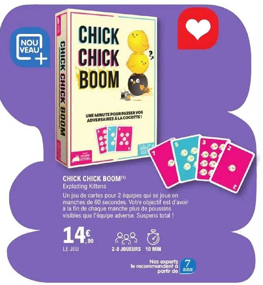 CHICK CHICK BOOM (1) - Exploding Kittens