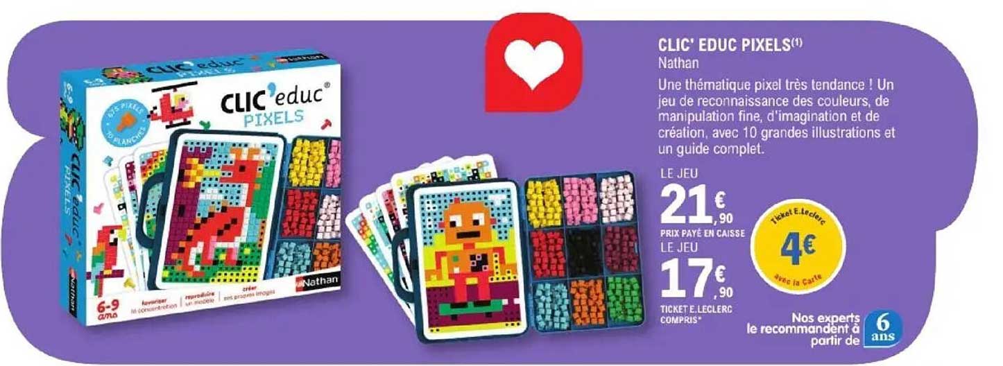 CLIC' educ PIXELS