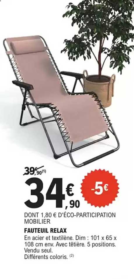 FAUTEUIL RELAX