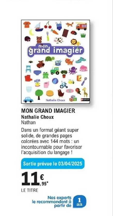 MON GRAND IMAGIER