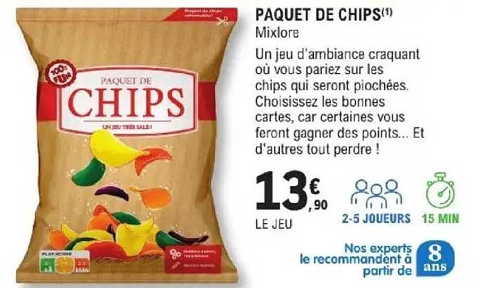 PAQUET DE CHIPS