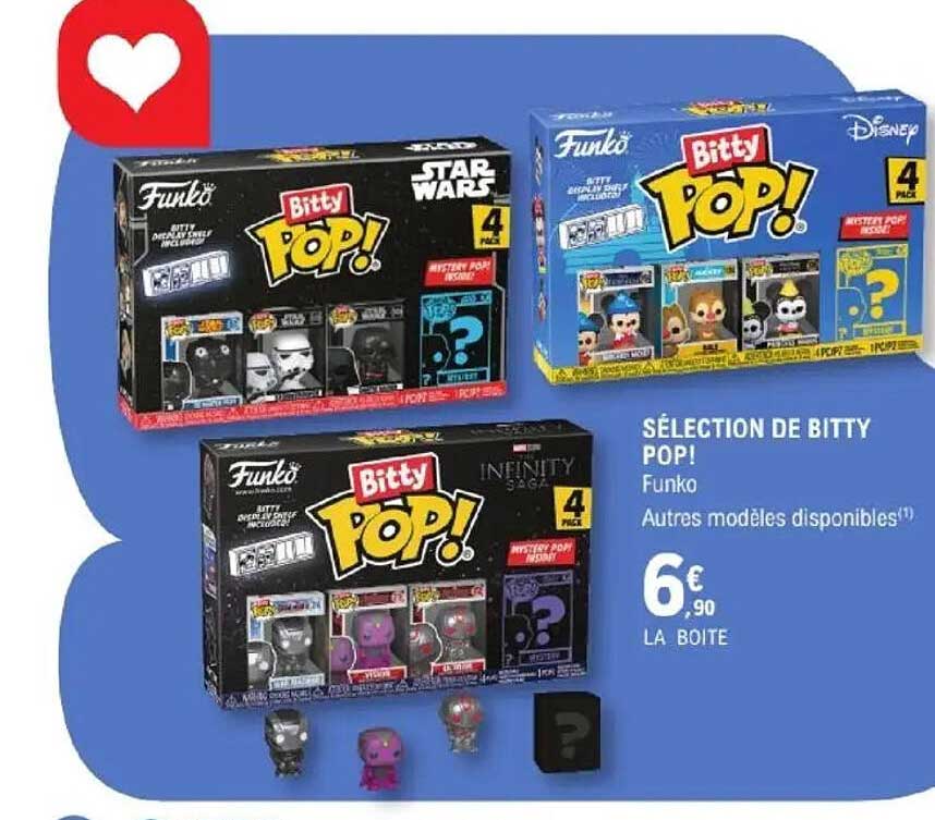 SÉLECTION DE BITTY POP!
