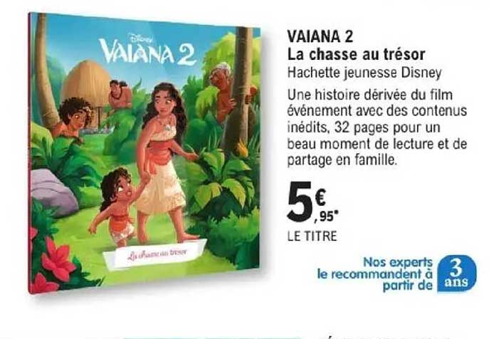 VAÏANA 2 La chasse au trésor
