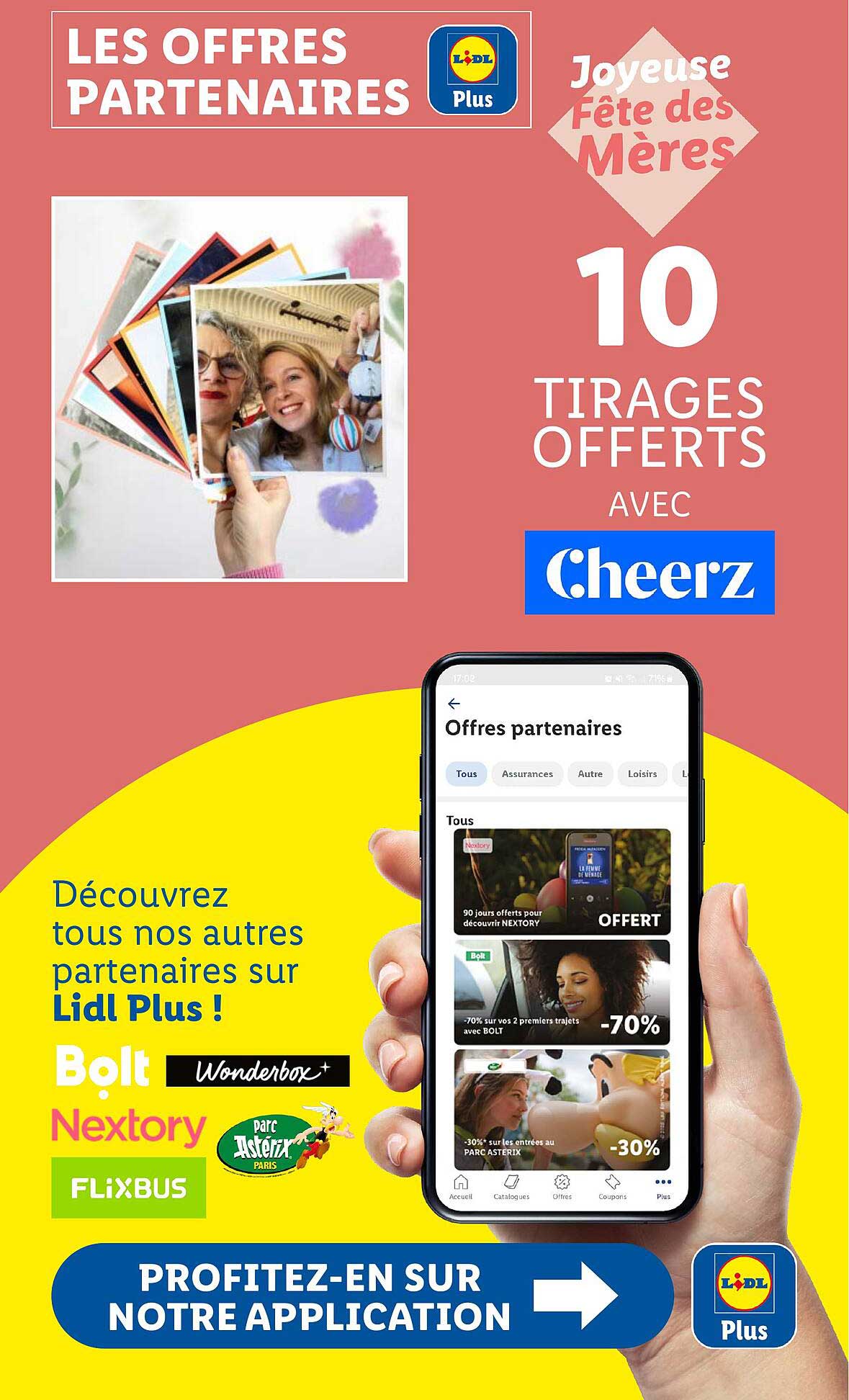10 TIRAGES OFFERTS AVEC Cheerz