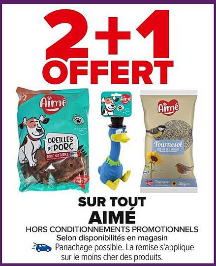 2 + 1 OFFERT