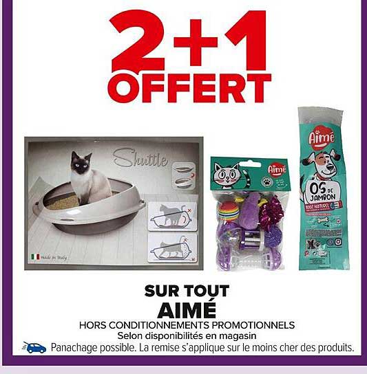 2 + 1 OFFERT