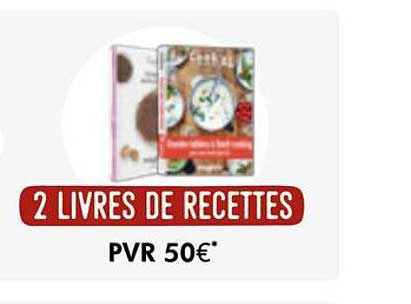 2 LIVRES DE RECETTES