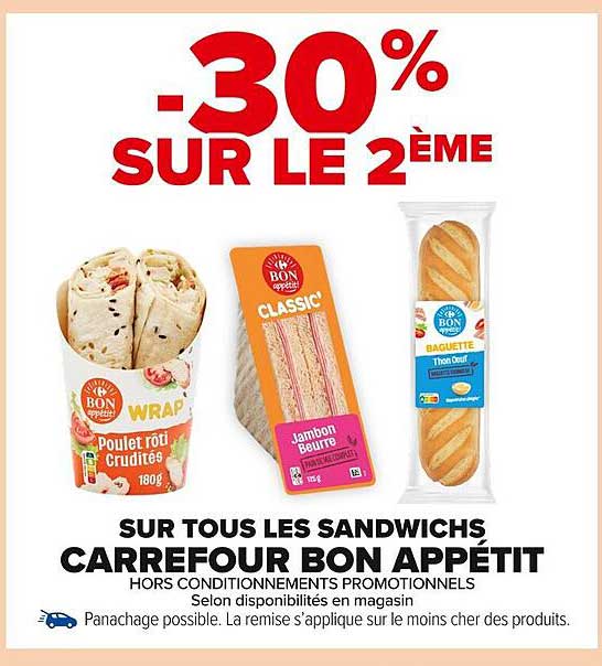 -30% SUR LE 2ÈME