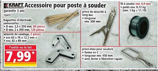 Accessoire pour poste à souder