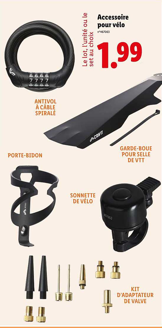 Accessoire pour vélo