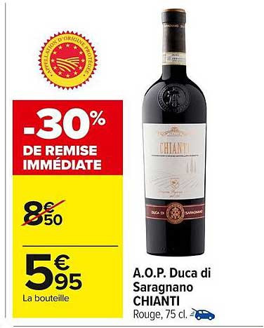 A.O.P. Duca di Saragnano CHIANTI