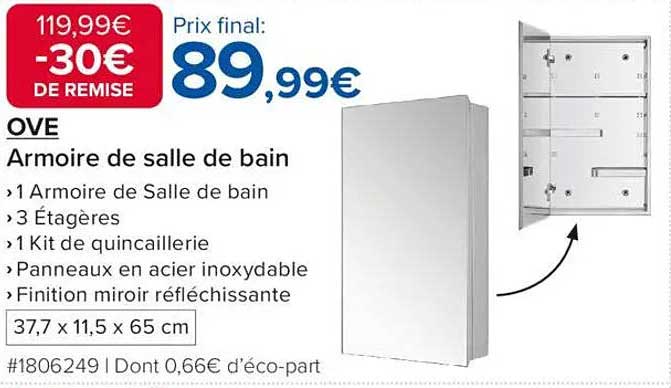 Armoire de salle de bain