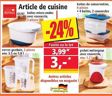 Article de cuisine
