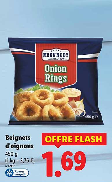 Beignets d'oignons