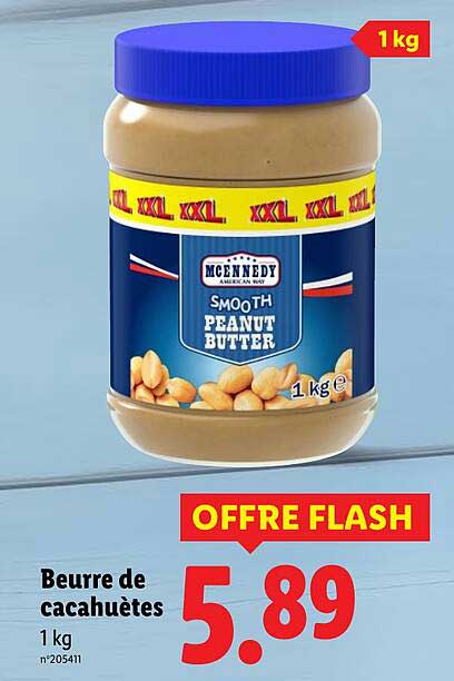 Beurre de cacahuètes