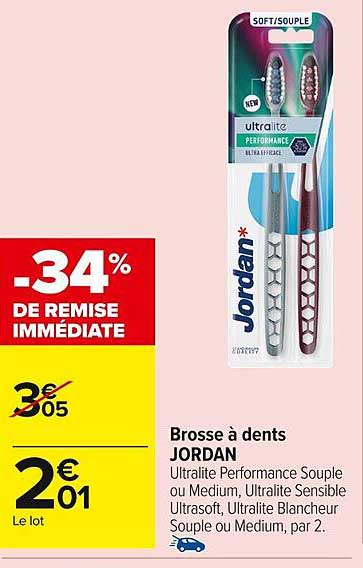 Brosse à dents JORDAN
