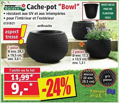 Cache-pot "Bowl"