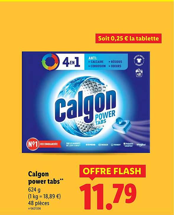 Calgon power tabs**