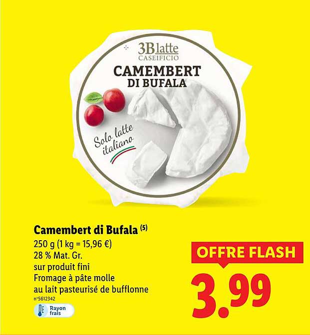 Camembert di Bufala