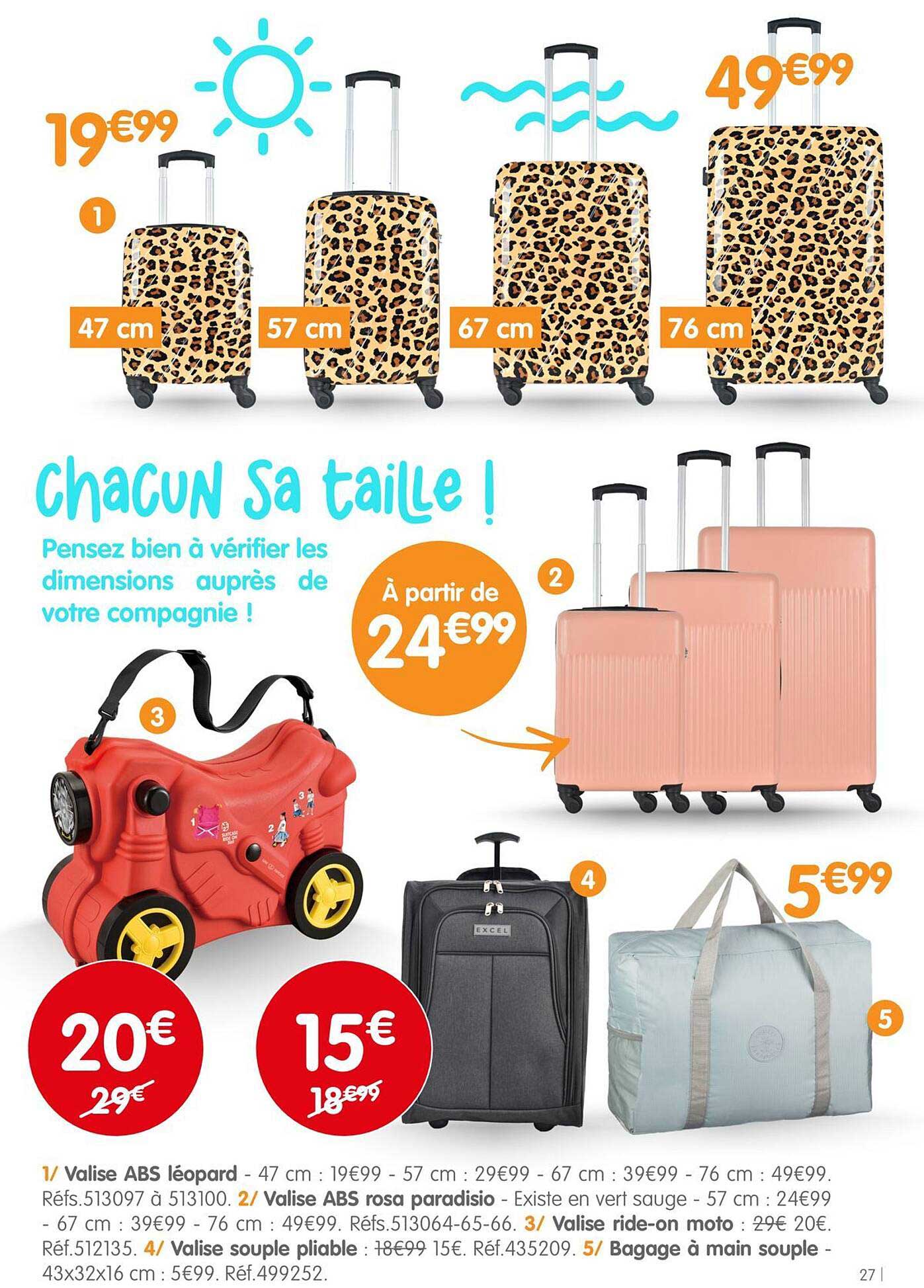 Chacun sa taille !